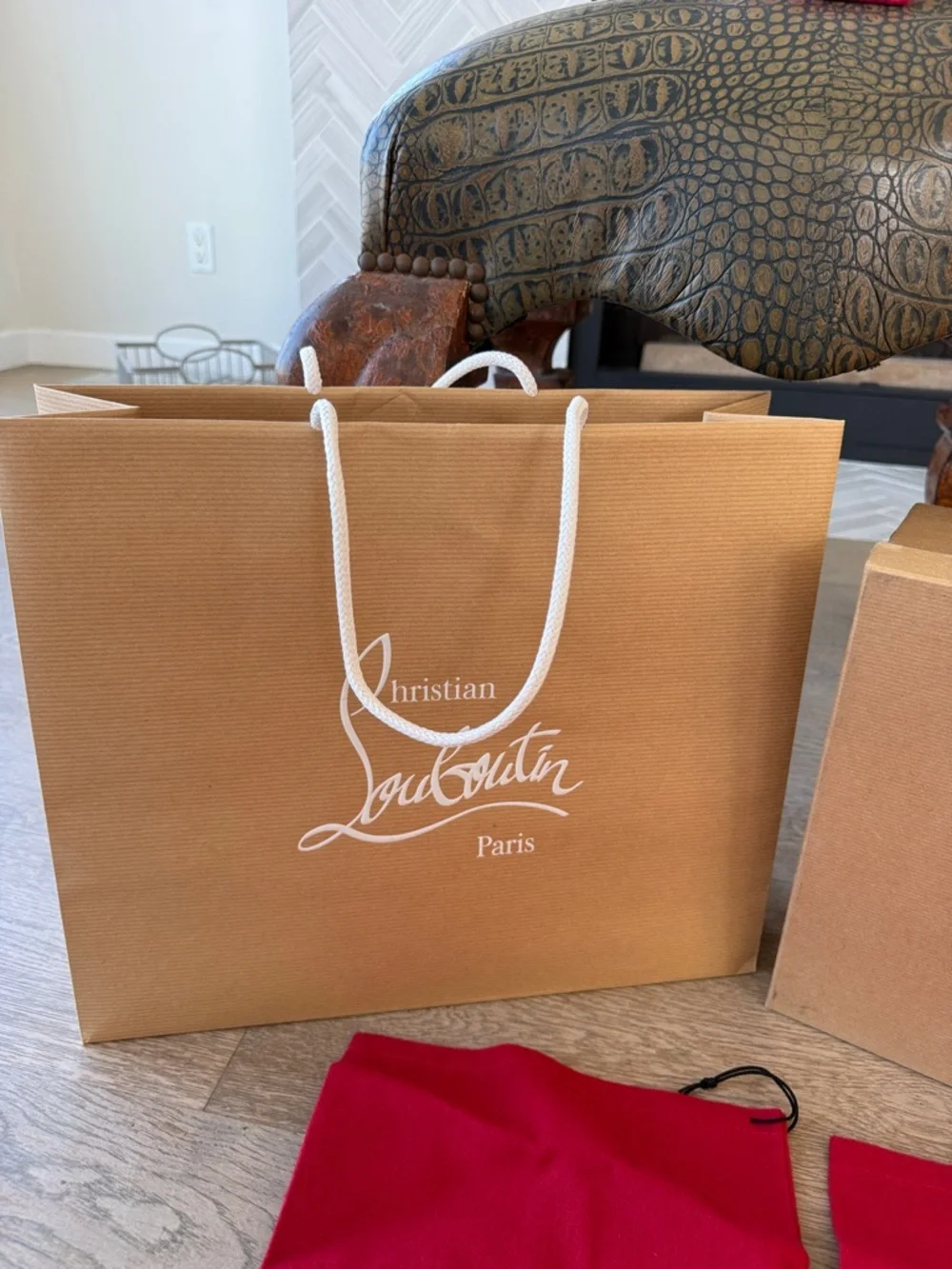 Christian Louboutin Glitter 150 Silver Pumps - Picture 3 of 17